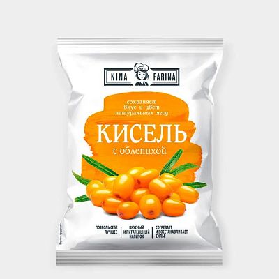 Кисель Облепиха Nina Farina быстрого приготовления 110г