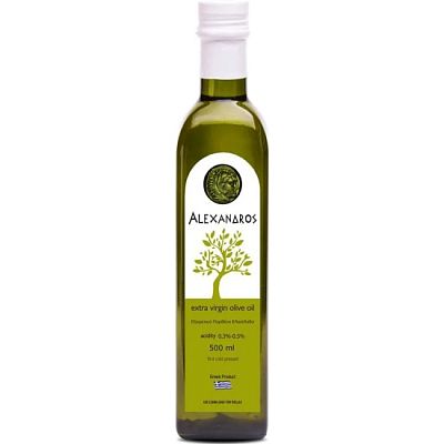 Масло оливковое Alexandros Extra Virgin стекло 500 мл 