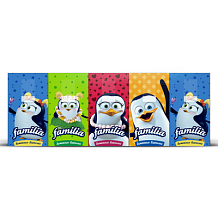 Платочки носовые Фамилия 3-х слойные 10*10 шт