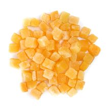 Персик замороженный, кубики