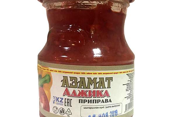  Аджика Азамат приправа 250 г в интернет-магазине продуктов с Преображенского рынка Apeti.ru