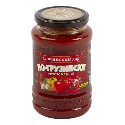  Соус "Славянский дар" томатный по-грузински 360 г в интернет-магазине свежих фермерских продуктов Apeti.ru