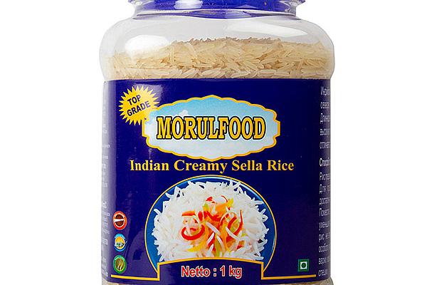  Рис MorulFood пропаренный для плова Индия 1 кг в интернет-магазине продуктов с Преображенского рынка Apeti.ru