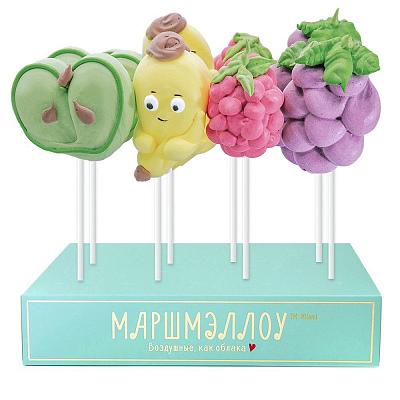  Маршмеллоу SOFI на палочке Веселые фрукты 20 г в интернет-магазине свежих фермерских продуктов Apeti.ru