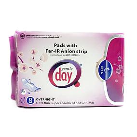 Прокладки гигиенические Day Gentle ночные 8 шт в Apeti.ru  Прокладки гигиенические Day Gentle ночные 8 шт в интернет-магазине свежих фермерских продуктов Apeti.ru