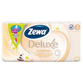 Туалетная бумага Zewa Deluxe трехслойная aroma spa 8 шт