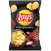 Чипсы Lays ребрышки гриль 150 г
