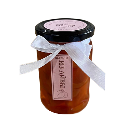 Варенье из айвы домашнее300 г ст/б в Apeti.ru Варенье из айвы домашнее300 г ст/б в интернет-магазине свежих фермерских продуктов Apeti.ru