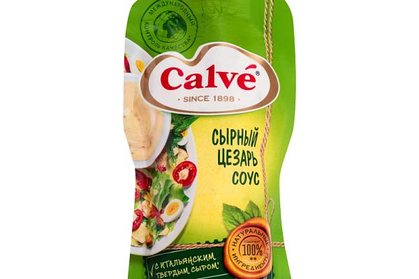  Соус сырный Цезарь, Calve, 230 г в интернет-магазине продуктов с Преображенского рынка Apeti.ru