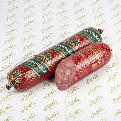  Колбаса полукопченая Халял Аш оригинальная 1 кг в интернет-магазине свежих фермерских продуктов Apeti.ru