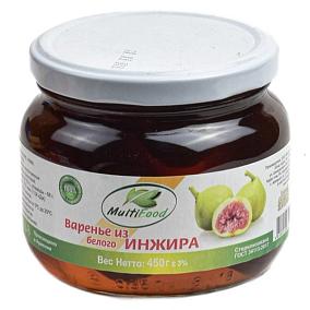  Варенье MultiFood из белого инжира 450 г в интернет-магазине свежих фермерских продуктов Apeti.ru