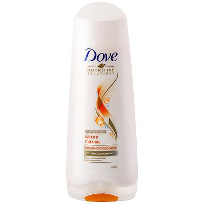 Бальзам ополаскиватель Dove блеск и питание 200 мл