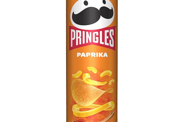  Чипсы Pringles картофельные со вкусом паприки 165 г в интернет-магазине продуктов с Преображенского рынка Apeti.ru