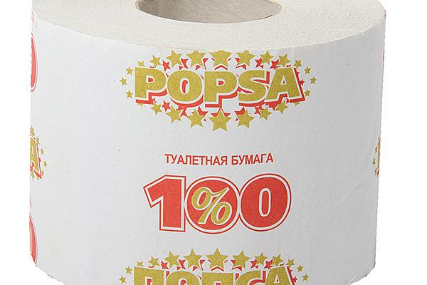  Туалетная бумага Попса, 1 шт в интернет-магазине продуктов с Преображенского рынка Apeti.ru