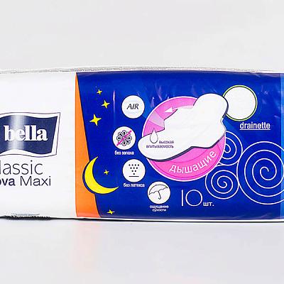  Прокладки гигиенические Classic Nova Maxi Bella, 10 шт в интернет-магазине свежих фермерских продуктов Apeti.ru