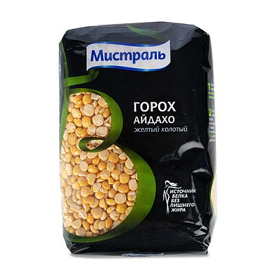 Горох Мистраль Айдахо желтый колотый 500 г