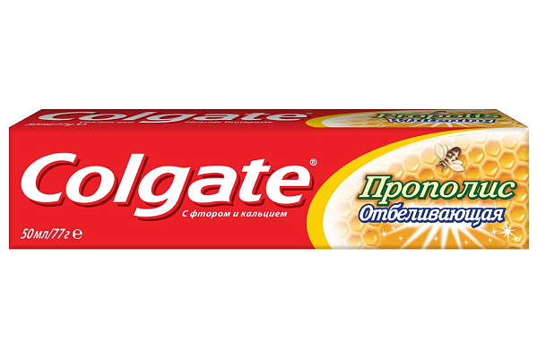  Зубная паста Colgate прополис отбеливающая 100 мл в интернет-магазине продуктов с Преображенского рынка Apeti.ru
