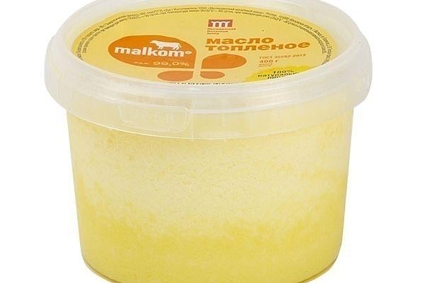  Масло топленое Malkom 99% 400 г  в интернет-магазине продуктов с Преображенского рынка Apeti.ru