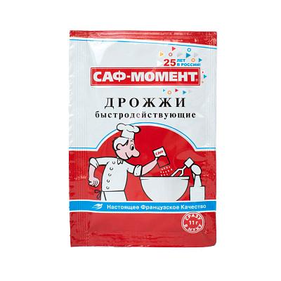  Дрожжи Саф-Момент сухие быстродействующие 11 г в интернет-магазине свежих фермерских продуктов Apeti.ru