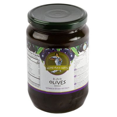 Маслины "Дары Деметры" с косточкой 720 г