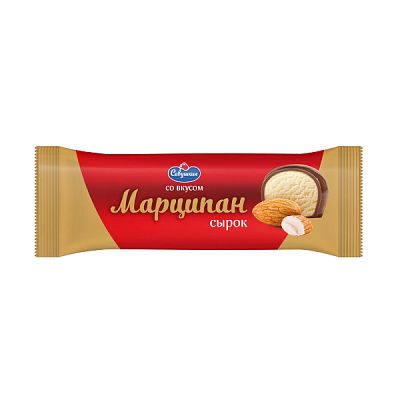 Сырок творожный Савушкин с наполнителем Марципан 23% 40 г БЗМЖ