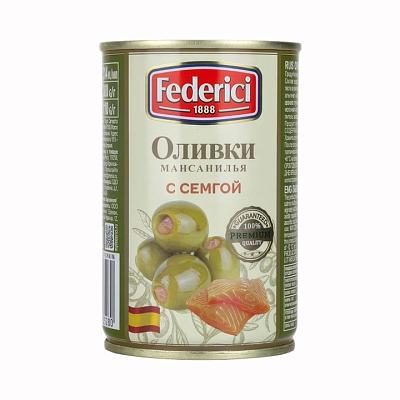 Оливки Federici с семгой 300г в интернет-магазине свежих фермерских продуктов Apeti.ru
