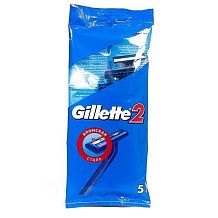 Бритва Gillette 2 одноразовая 5 шт