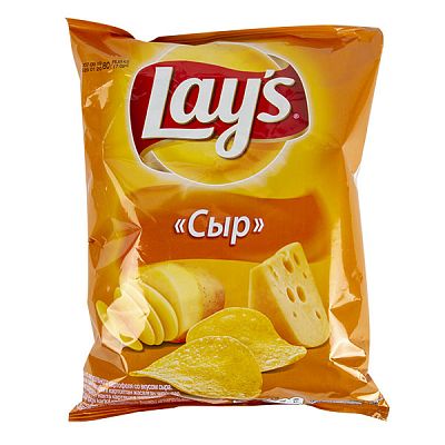 Чипсы Lays сыр 81 г