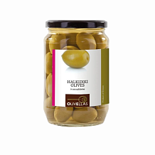 Оливки зеленые Olivellas S.Mammoth с косточкой 720 мл ст