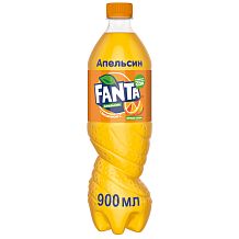 Напиток Fanta апельсин 0,9 л