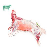 Баранья туша целиком