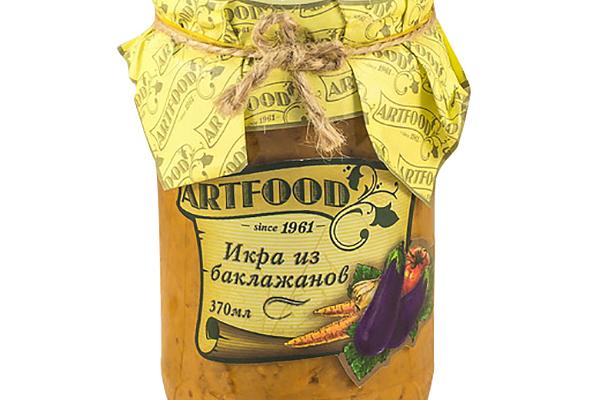  Икра баклажанная Artfood 370 г в интернет-магазине продуктов с Преображенского рынка Apeti.ru