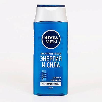  Шампунь Nivea Men уход энергия и сила 250 мл в интернет-магазине свежих фермерских продуктов Apeti.ru