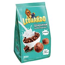 Завтрак готовый Leonardo шоколадные шарики 200 г