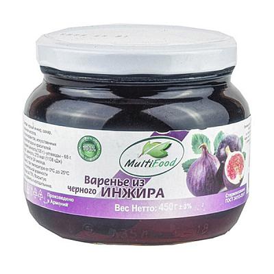  Варенье MultiFood из черного инжира 450 г в интернет-магазине свежих фермерских продуктов Apeti.ru