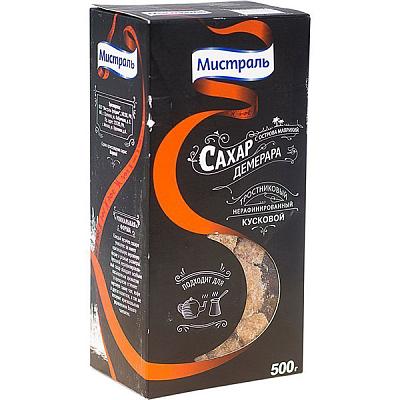 Сахар тростниковый Мистраль Демерара кусковой нерафинированный 500 г в Apeti.ru Сахар тростниковый Мистраль Демерара кусковой нерафинированный 500 г в интернет-магазине свежих фермерских продуктов Apeti.ru