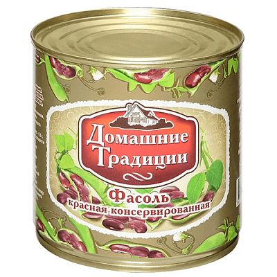 Фасоль красная "Домашние Традиции" консервированная 400 г