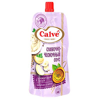  Соус Calve сливочно-чесночный 230 г в интернет-магазине свежих фермерских продуктов Apeti.ru