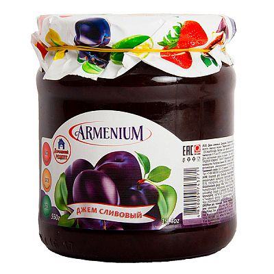 Джем Armenium сливовый 550 г