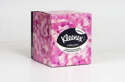 Салфетки в коробке Kleenex Collection двухслойные 100 шт