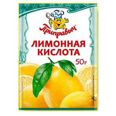 Лимонная кислота Приправыч 50 г