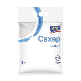  Сахар песок фасованный ARO 5 кг в интернет-магазине свежих фермерских продуктов Apeti.ru