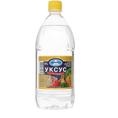Уксус Адмирал столовый 9% 1 л