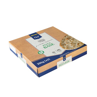 Основа для пиццы замороженная METRO Chef 2*200 гр в Apeti.ru Основа для пиццы замороженная METRO Chef 2*200 гр в интернет-магазине свежих фермерских продуктов Apeti.ru