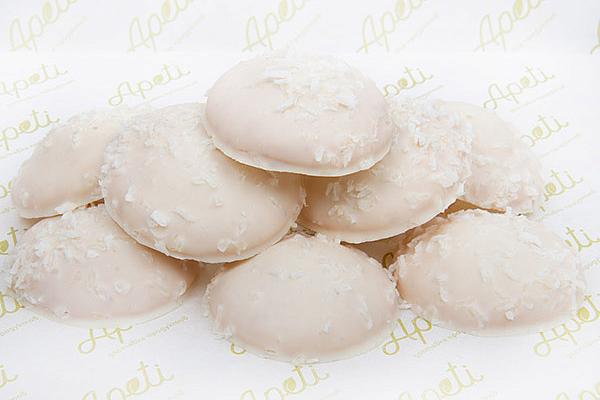  Печенье Пломбирчики в белой глазури 250 г в интернет-магазине продуктов с Преображенского рынка Apeti.ru