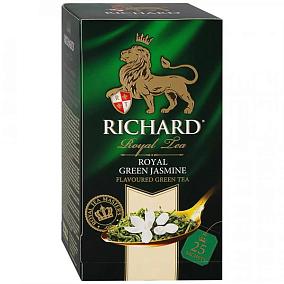  Чай зеленый Richard royal green jasmine 25 пак в интернет-магазине свежих фермерских продуктов Apeti.ru