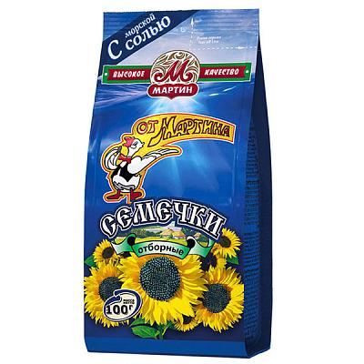  Семечки подсолнечника от Мартина с морской солью 100 г в интернет-магазине свежих фермерских продуктов Apeti.ru