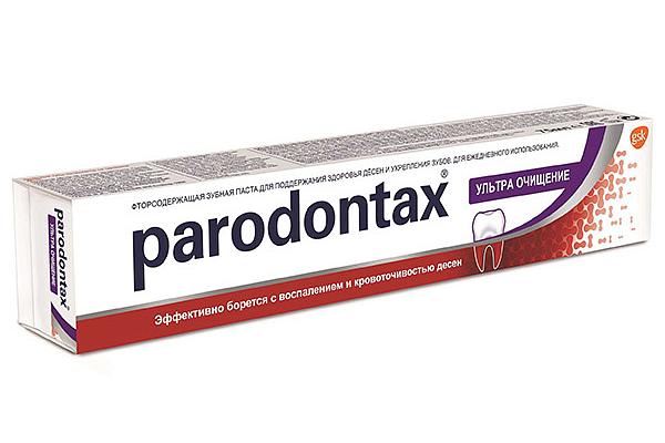  Зубная паста Parodontax ультра очищение 75 мл в интернет-магазине продуктов с Преображенского рынка Apeti.ru