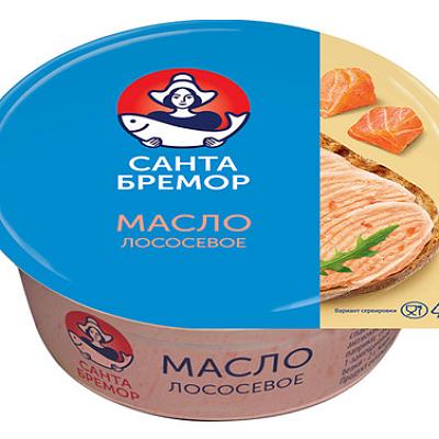  Масло лососевое Бутербродное Санта Бремор 100 г в интернет-магазине свежих фермерских продуктов Apeti.ru