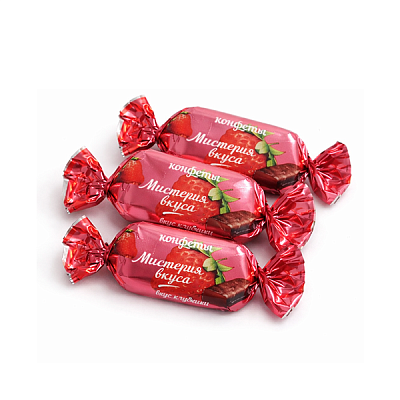   Конфеты Мистерия Вкуса- вкус клубники , КФ Коммунарка 250 г  в интернет-магазине свежих фермерских продуктов Apeti.ru
